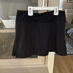 Lululemon black tennis skort. Size 6